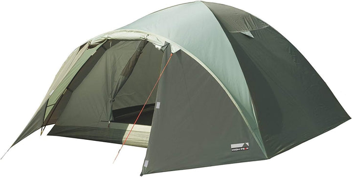 High Peak Kuppelzelt Nevada 4, Campingzelt mit Vorbau, Iglu-Zelt für 4 Personen, doppelwandig, wasse