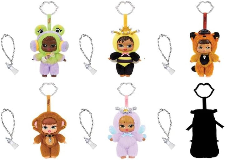 Bratz Bratziez Iconz Bestiez - Plüsch-Sammelstück, 6 Figuren | Plüsch-Sammelstück, Vinyl-Gesicht, An