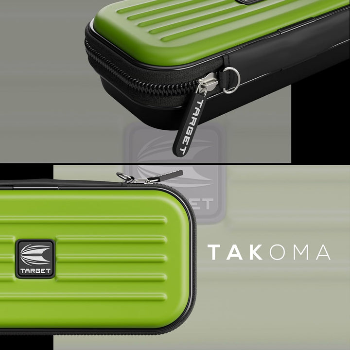 Target Darts Takoma Regular Darts Case - Holds x 1 Satz Darts Brieftasche, Grün