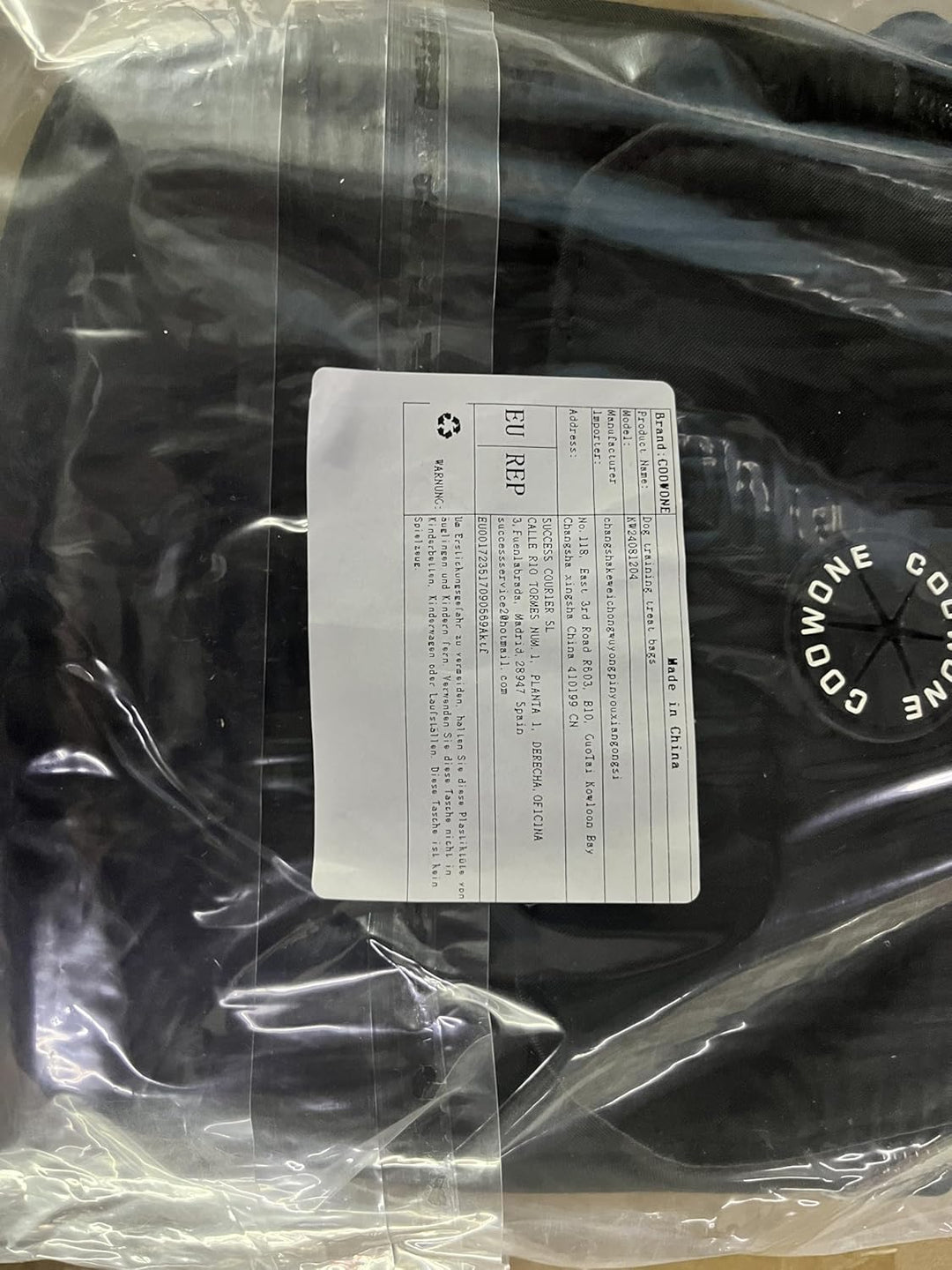 COOWONE Wasserdichte Hundeleckerli-Tasche, Hohes Volumen Hundespaziergang Tasche,Kompakt und leicht