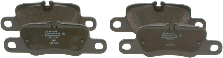 Bosch BP1353 Bremsbeläge - Hinterachse - ECE-R90 Zertifizierung - vier Bremsbeläge pro Set