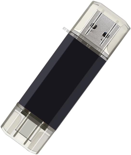 2-Pack 32GB USB C Flash Drive Dual Flash Drive Typ C + USB A Memory Stick Jump Drive 2-in-1 Thumb Dr