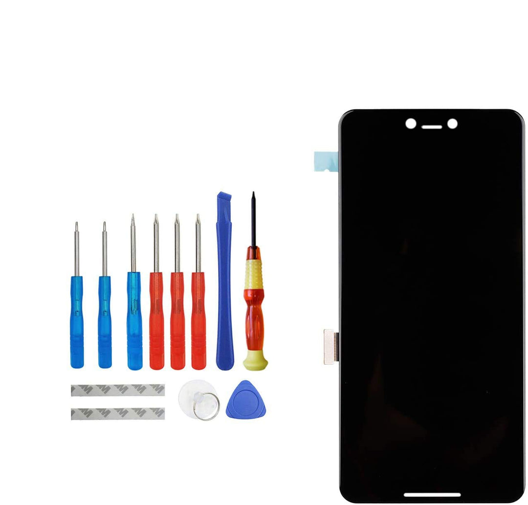 E-YIIVIIL Ersatz LCD Display Kompatibel Für Google Pixel 3 XL 6.3" Schwarz Ersatzteil Reparatur LCD