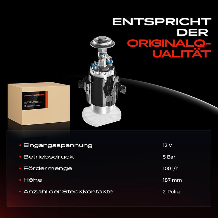 Kraftstoffpumpe Benzinpumpe für E34 518g 518i 520i 530i 535i 540i M5 E32 730i 735i,iL 740i Benzin 19