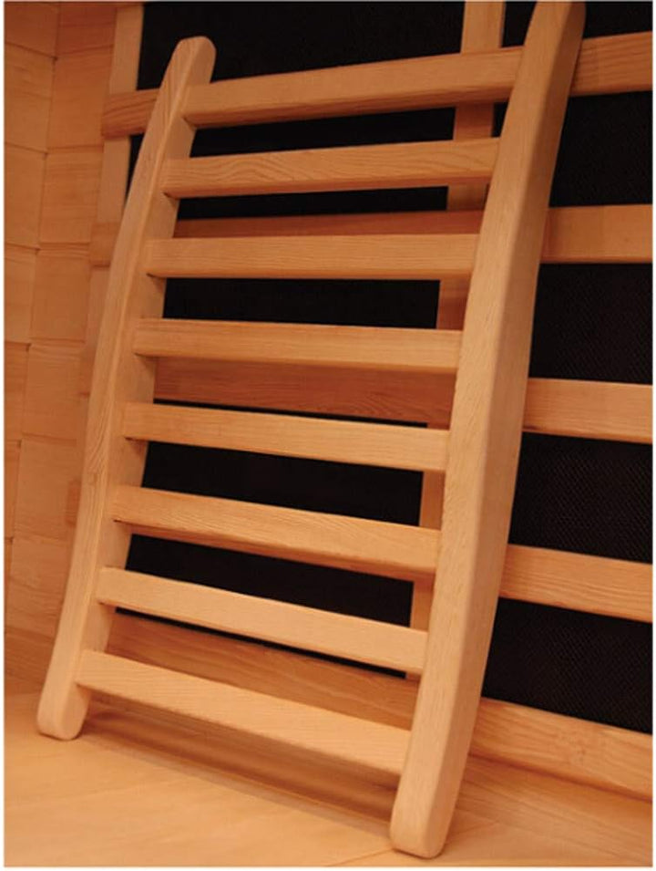 LinJa ergonomische Rückenlehne Sauna Infrarotkabine Wärmekabine Saunazubehör Holz