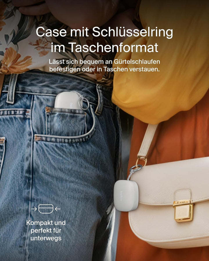 Belkin SoundForm Anywhere Bluetooth Kopfhörer Kabellos, Noise Cancelling Kopfhoerer, IPX4 Spritzwass