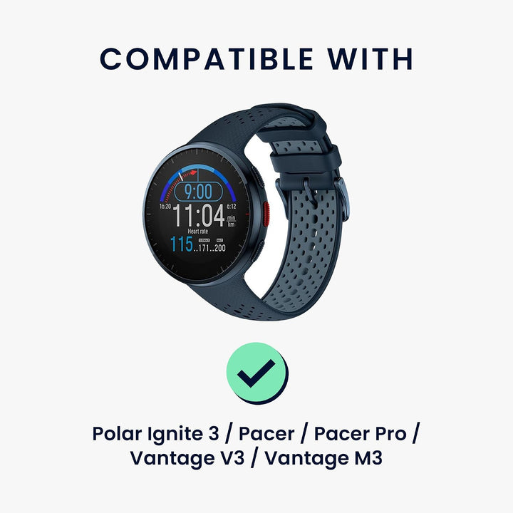 kwmobile USB Kabel Charger kompatibel mit Polar Ignite 3 / Pacer/Pacer Pro/Vantage V3 / Vantage M3 L