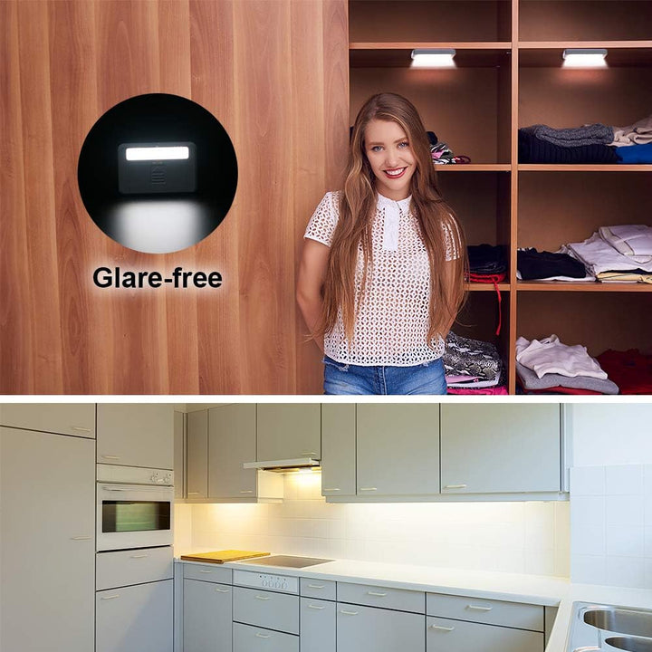 Amagle Magnetische Tür-Sensor-Lichtleiste für Schrank, Schublade, Schrank, Fenster, Hotel, Küche, Ke