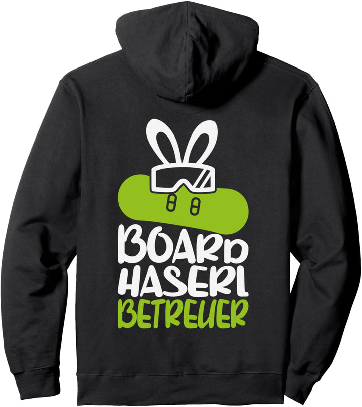 Board Haserl Betreuer - Snowboardlehrer Apres Ski Party Pullover Hoodie