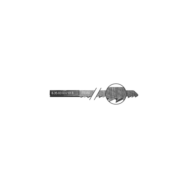 FEIN Stichsägeblätter 88 mm, Zahnteilung 3 für Holz, 5 Stück, 63503037018