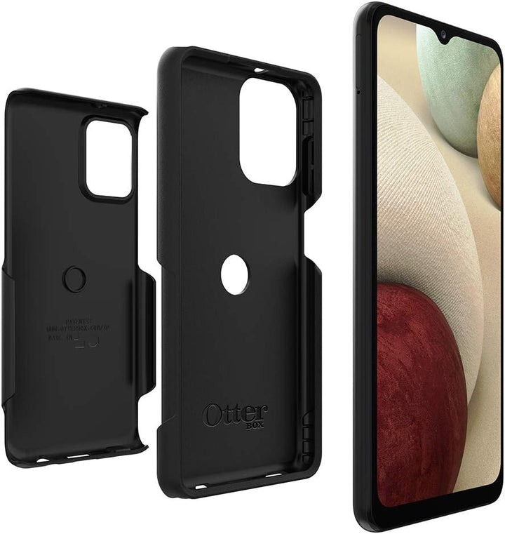 OtterBox Schutzhülle für Samsung Galaxy A12 Commuter Series Lite – Schwarz, schlank und robust, tasc