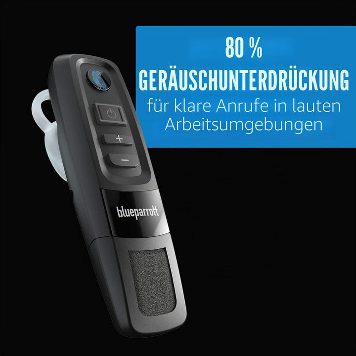 BlueParrott C300-XT Bluetooth Headset mit Geräuschunterdrückung – Freisprecheinrichtung, Kabelloses