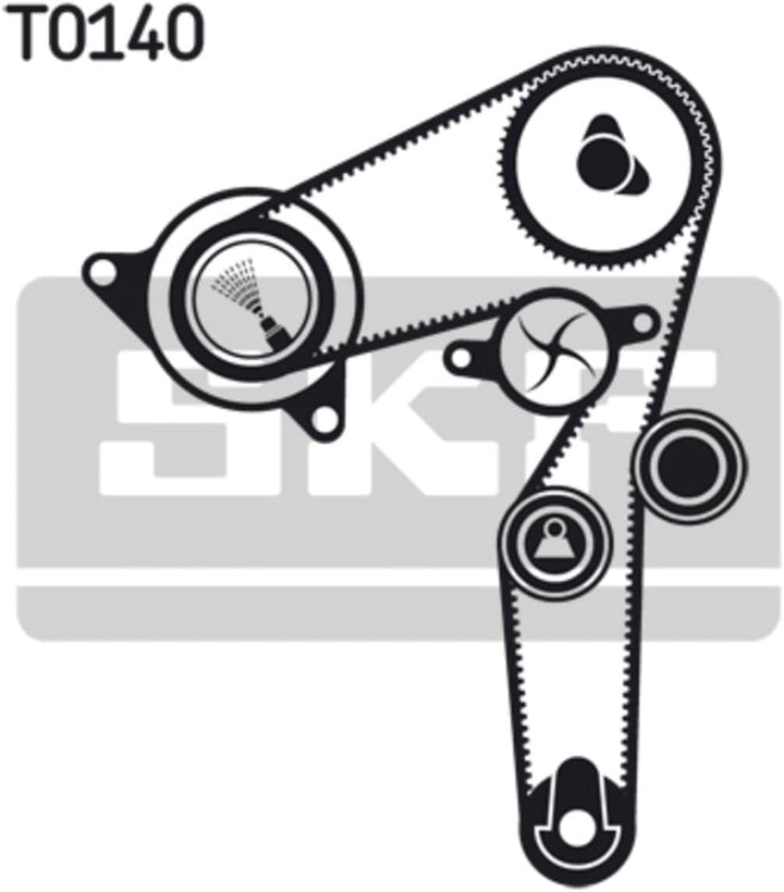 SKF VKMC 02179 Wasserpumpe + Zahnriemensatz