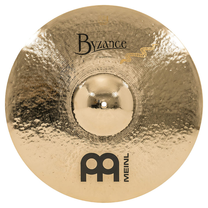Meinl Cymbals Byzance Brillant Derek Roddy Serpents Ride 21 Zoll (Video) Schlagzeug Becken (53,34cm)