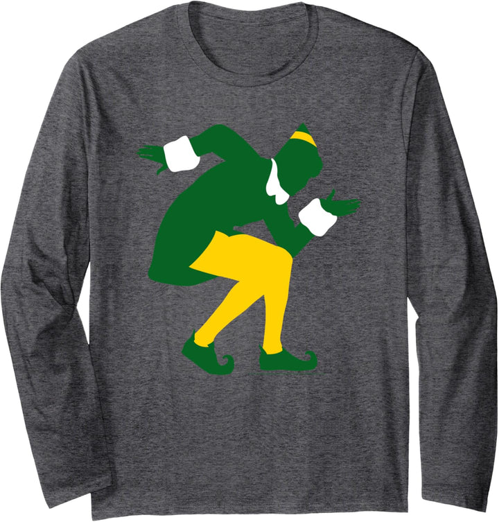 Elf Sneaky Elf Weihnachten Langarmshirt
