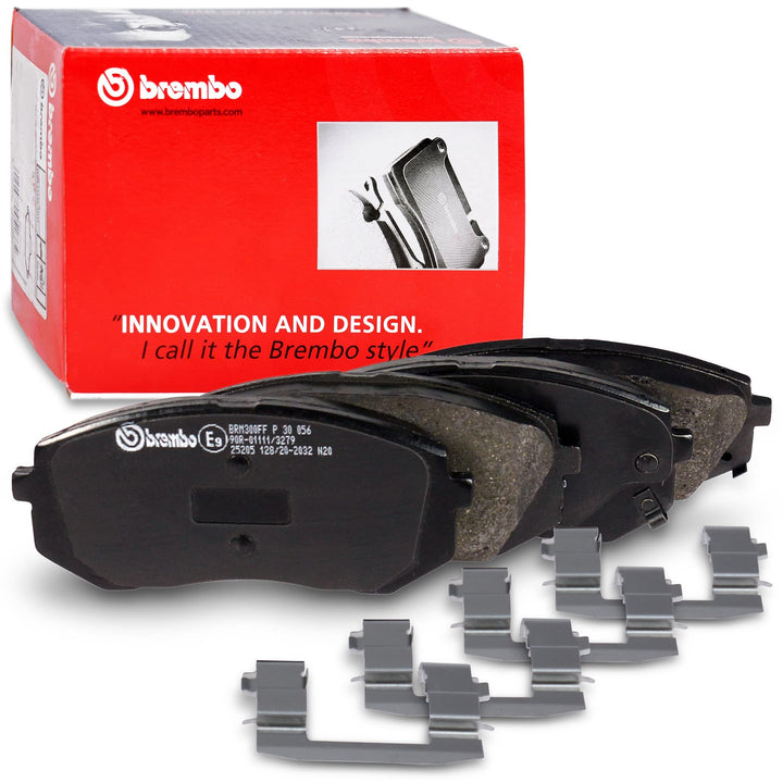 Brembo P30056 Vordere Bremsbeläge, Anzahl 4 Single, Single