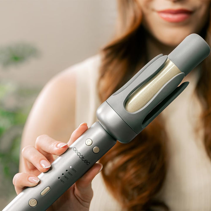 Cecotec Automatischer Lockenstab mit SurfCare Magic Waves Style, 41 W, Keramik- und Turmalinbeschich