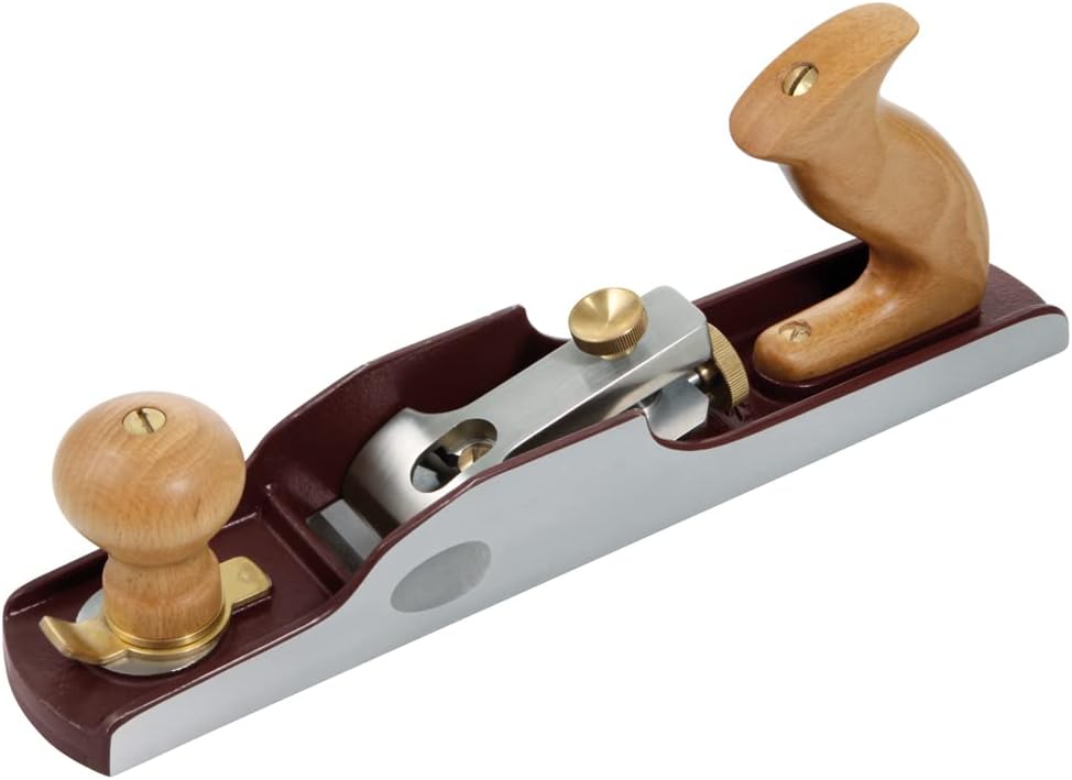 DICTUM® Langer Flachwinkel-Schlichthobel Nr. 62, Hot Dog rechts, jap. Hobeleisen