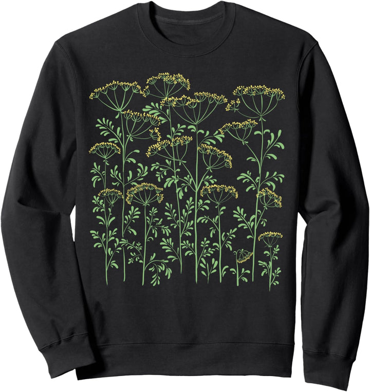 Dill Ukrop Ukraine Food Tee Ukrainisch Vyshyvanka Botanical Sweatshirt