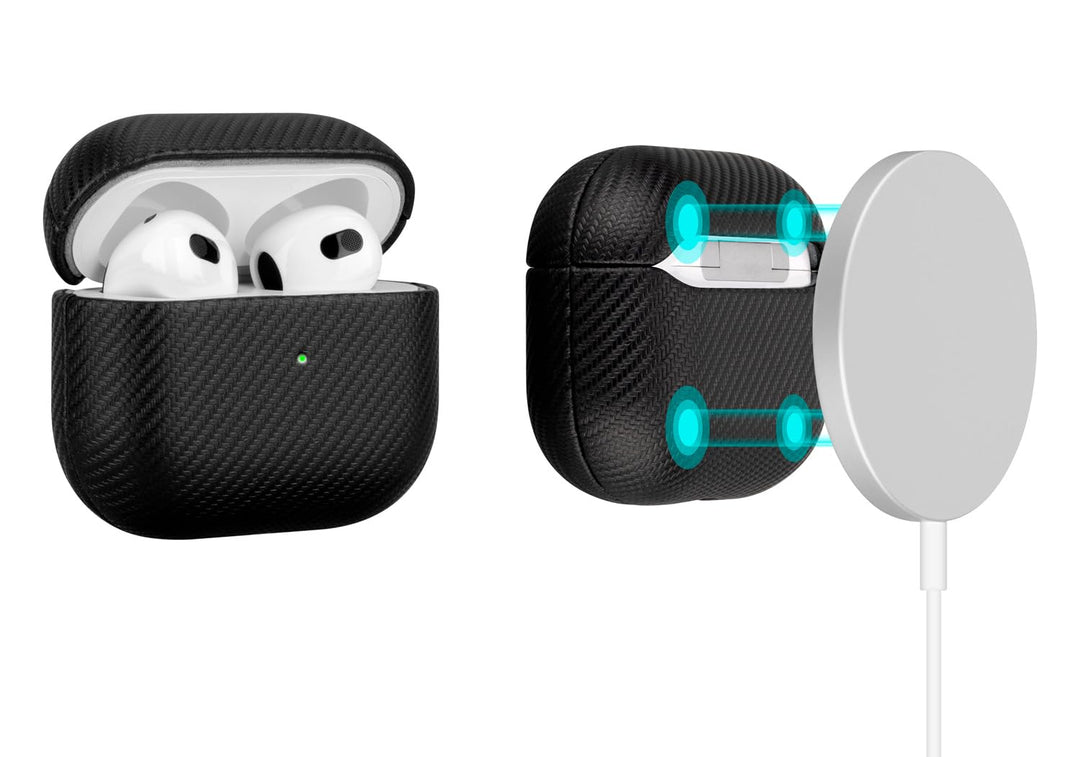 Haobobro [Mag Series] Magnetische AirPods 3 Hülle Case - Handgefertigt AirPods 3. Generation Hülle C