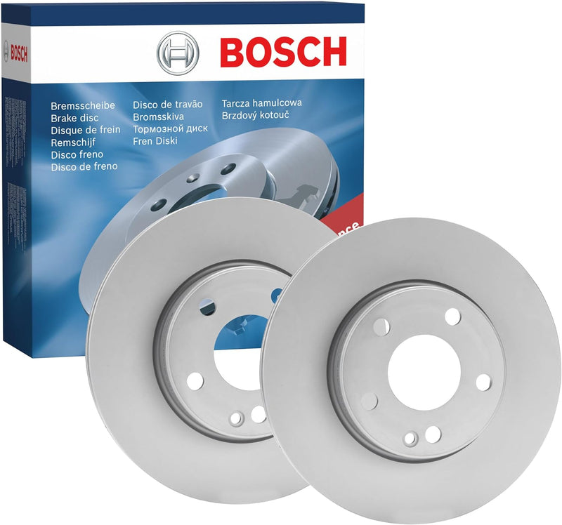 Bosch BD1687 Bremsscheiben - Vorderachse - ECE-R90 Zertifizierung - zwei Bremsscheiben pro Set