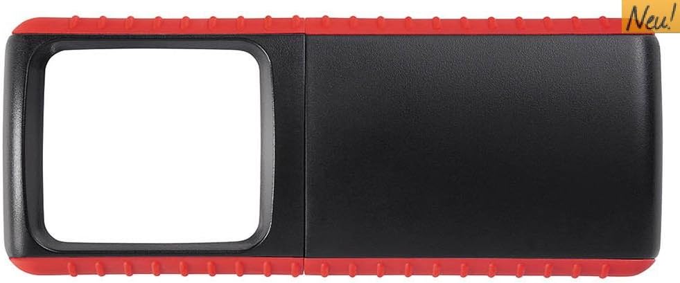 WEDO Outdoor-Rechtecklupe mit LED-Beleuchtung, 15er Display