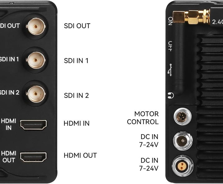 Portkeys BM7IIDS Kabellose Kontrolle Field Kamera Monitor 7" Touchscreen 3G SDI 3D LUT 2200Nit 10bit