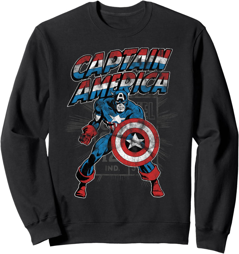Marvel Captain America Retro Sweatshirt