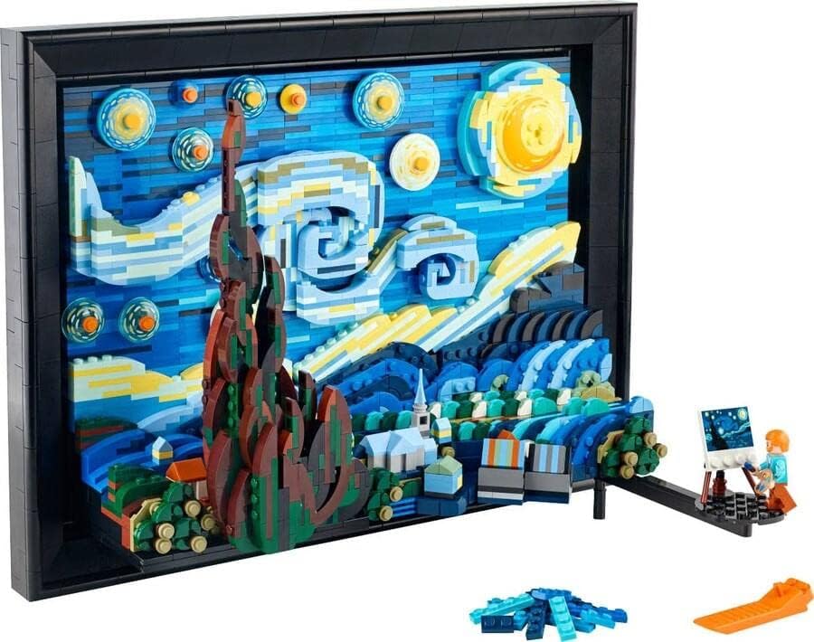LEGO Ideas Vincent Van Gogh – Sternennacht Konstruktionsspielzeug