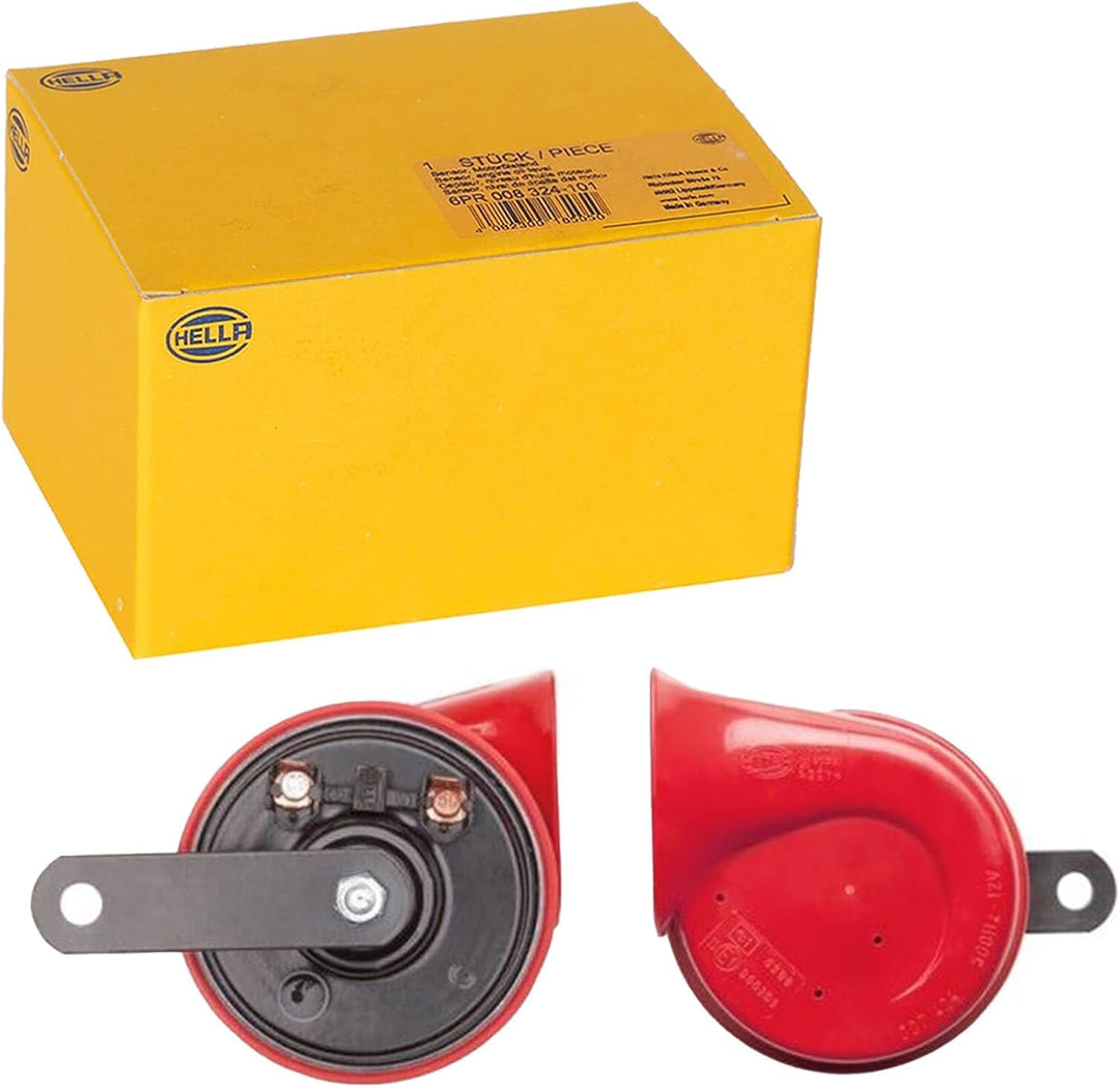 HELLA Fanfare - STYLE HORN TE24 - 12V - 110dB(A) - Frequenzbereich: 400Hz - Hochton - elektrisch - G