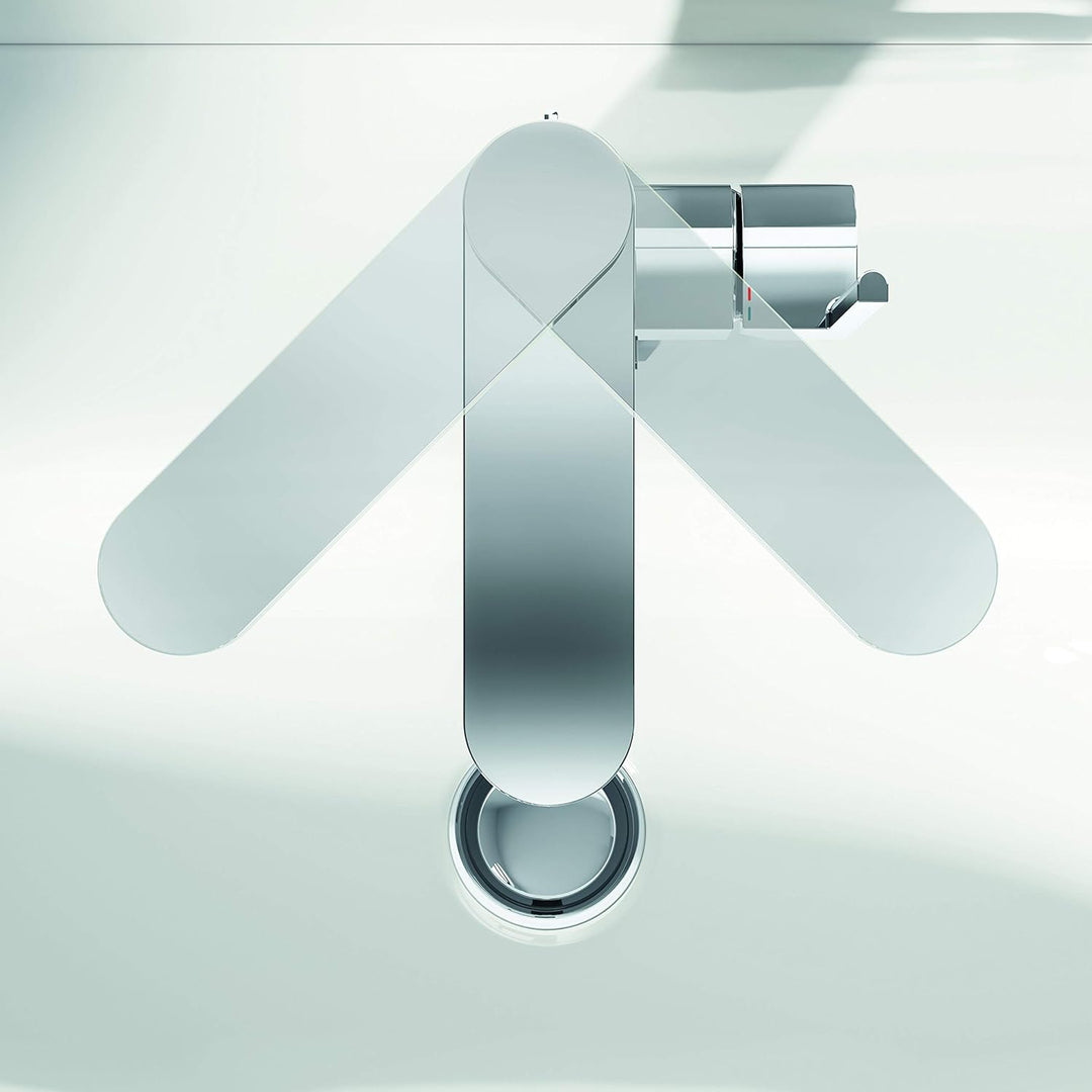 GROHE Plus | Badarmatur- Einhand-Waschtischbatterie | mit Zugstangen- Ablaufgarnitur | chrom | 23871