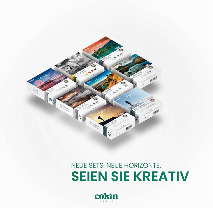 Cokin WWZZU300-01 Full ND Kit Creative Filter System Z-Serie grau Full ND Kit Single, Full ND Kit Si