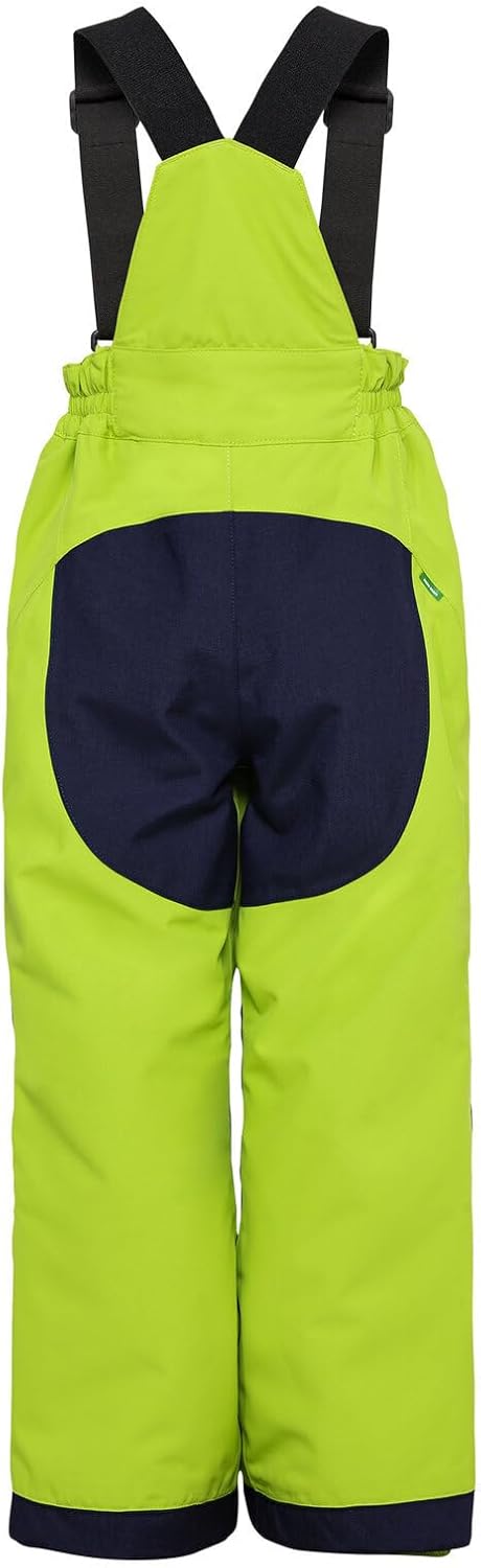 VAUDE Unisex Kinder Hose Kids Snow Cup Pants Iii 92 Chute Green/Blue, 92 Chute Green/Blue