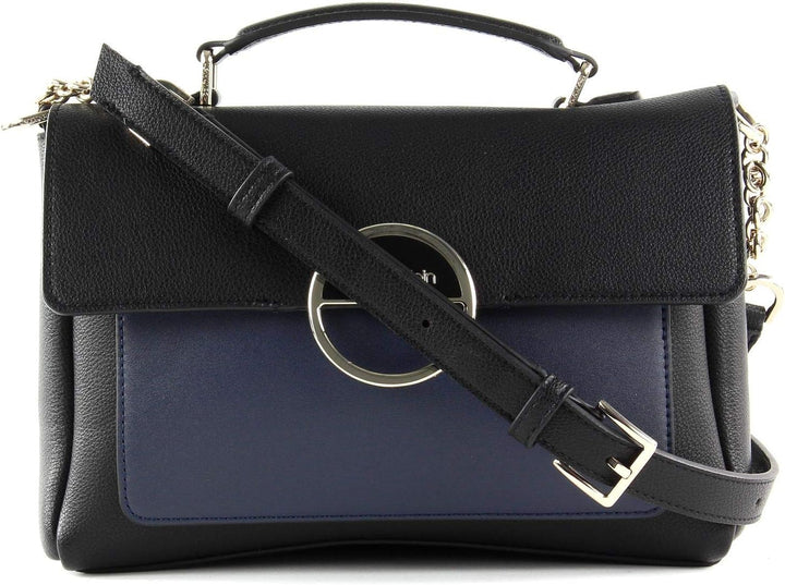Calvin Klein Disc Top Handle Md Tornistertasche Schwarz (Black Mix), Schwarz (Black Mix)