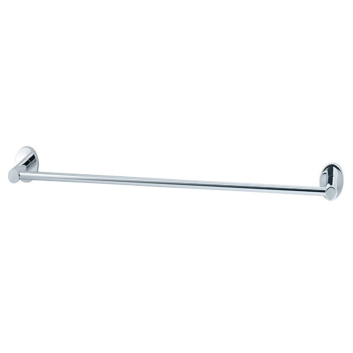 Fackelmann Handtuchreling Taris, verchromter Handtuchhalter, Handtuchstange (Farbe: Silber), Menge:
