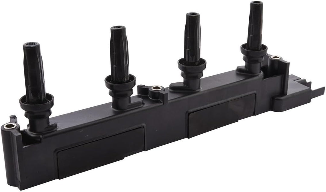 HELLA 5DA 358 000-891 Zündspule - 12V - 4-polig - Blockzündspule - geschraubt