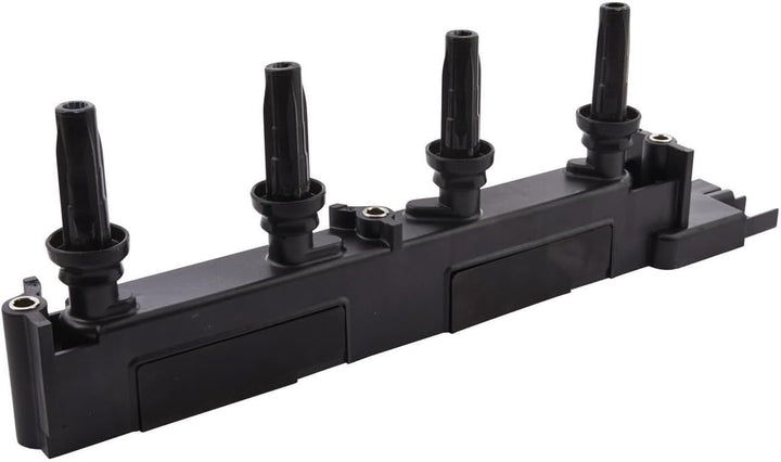 HELLA 5DA 358 000-891 Zündspule - 12V - 4-polig - Blockzündspule - geschraubt