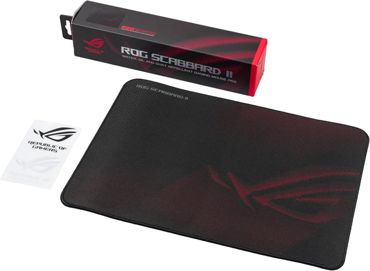 ASUS ROG Strix Slice Gaming Mausoad (rutschfest, für optische und Laser-Mäuse, glatte Oberfläche, 35