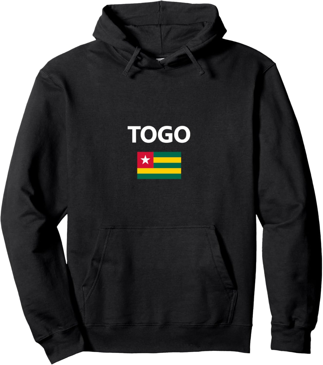 Togo Flagge Land Flag Country Pullover Hoodie