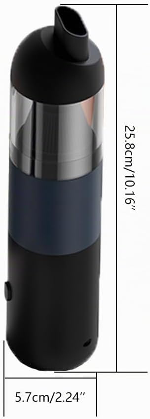 Kabelloser Handstaubsauger, 120W, Tragbarer Kleiner Wiederaufladbarer, 5000mAh Akku, 6000Pa Saugleis