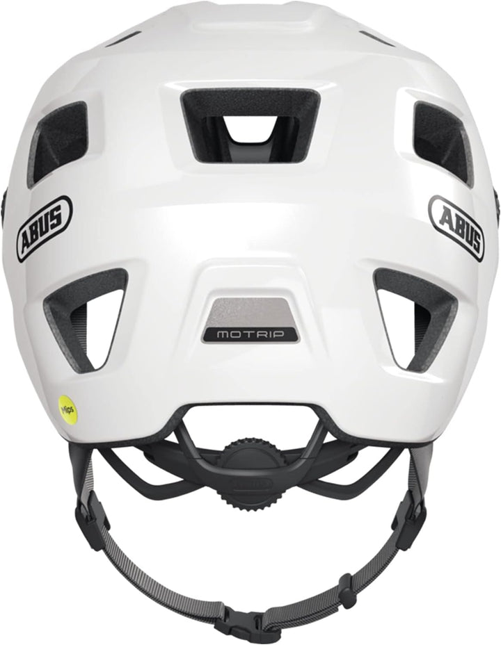 ABUS MTB-Helm MoTrip - robuster Fahrradhelm mit höhenverstellbarem Schirm für Mountainbiker - indivi