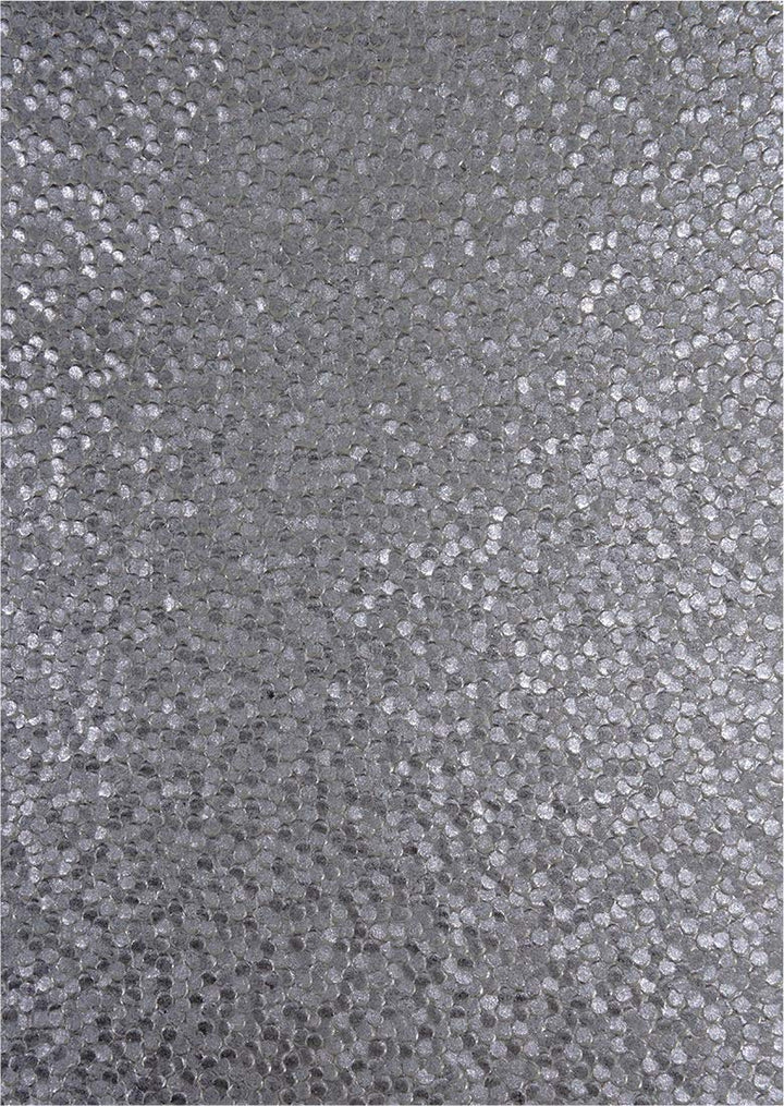 Netuno 50 Blatt Perlmutt-Graphit Dekorpapier, geprägt- Schuppenmuster, 180x250mm, Prägekarton, Struk