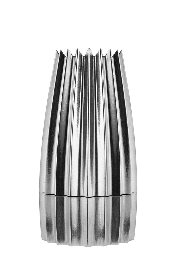 Alessi Grind Wal03 - Graspfeffer und Designgewürze, in Gussaluminium, Poliert, 7,50 x 7,50 x 14,20 c