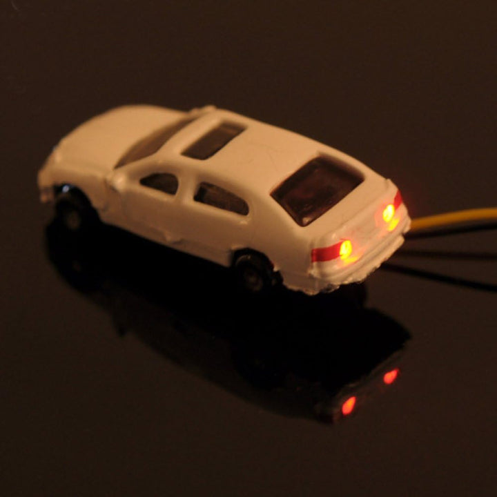 Evemodel 12Stk. 1: 150 N Spur Model beleuchtete Autos mit 12V LED Leuchten für Gebäude Layout Neu EC