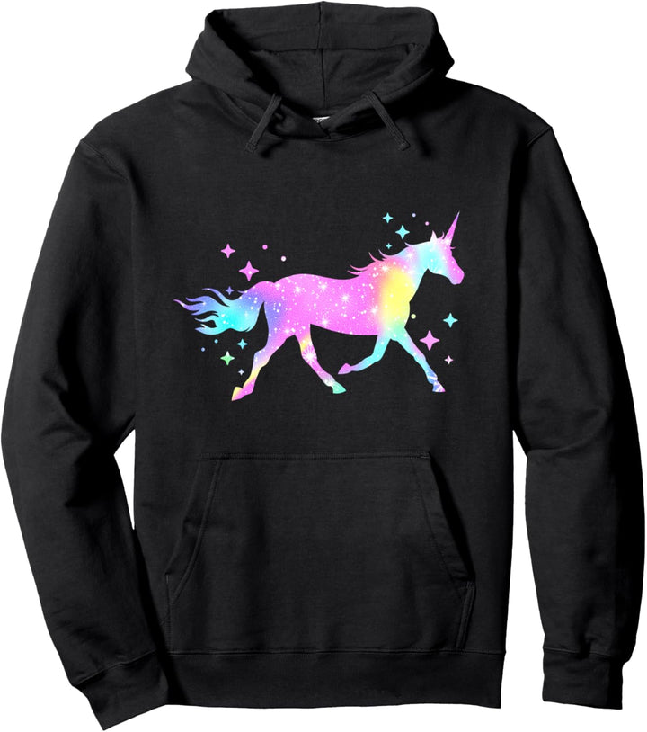 Tier Fabelwesen Märchenfantasie Magisches Einhorn Pullover Hoodie