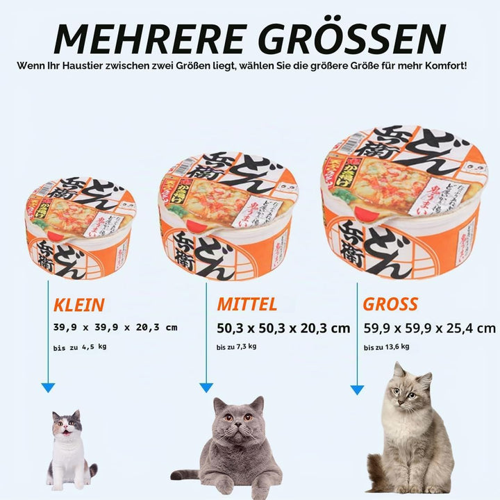 Katzenhöhle, Katzenbetten, Kuschelhöhle für Kätzchen, Bequemer Schlafplatz für Katzen Welpen, Plüsch
