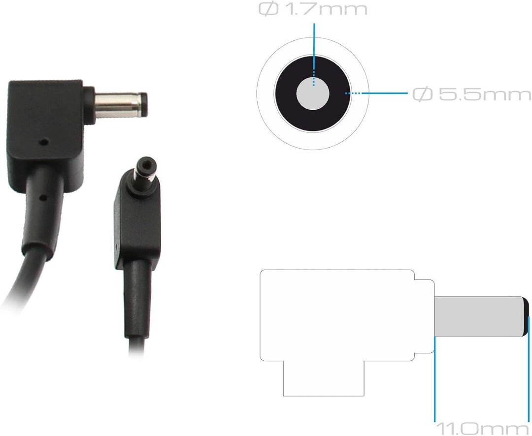 Acer Nitro 5 AN517-41 Original Netzteil 180 Watt Flache Bauform