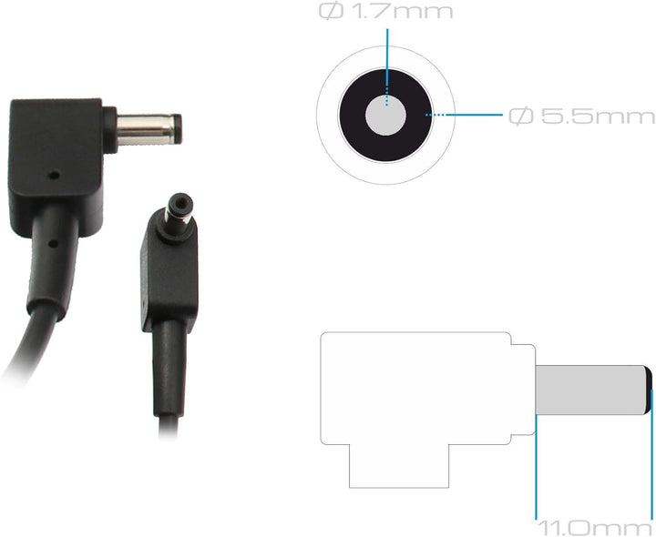 Acer Nitro 5 AN517-41 Original Netzteil 180 Watt Flache Bauform