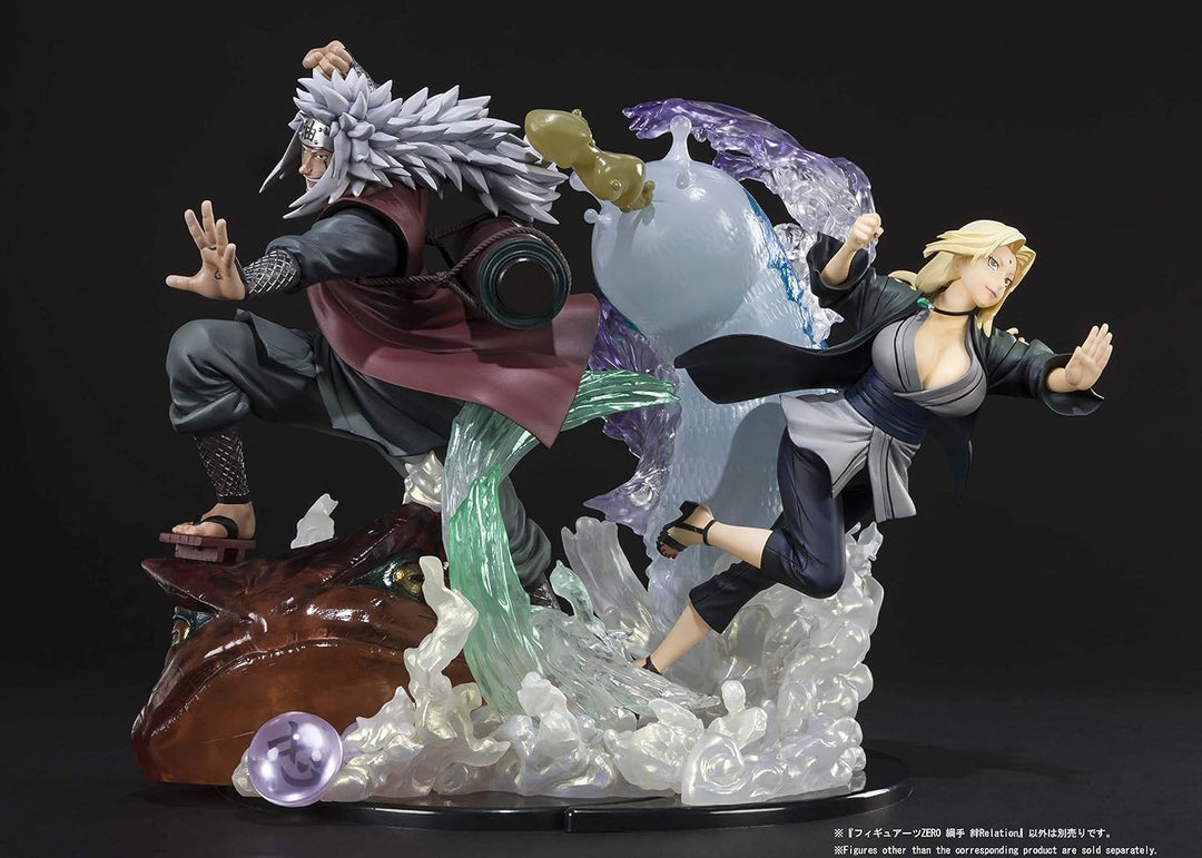 BANDAI Tsunade Naruto Kizuna Relation FiguartsZERO 22 cm Figur - Statische Figuren, Mehrfarbig