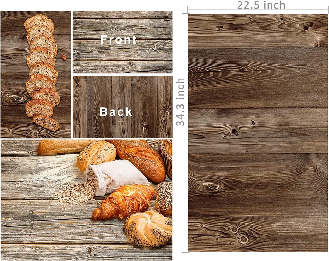 Photography Background 6 Pieces 57 x 88 cm 2 in 1 Food Flat Lay Table Top Photography Double Sided B